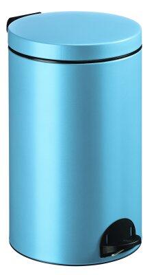 POUBELLE A PEDALE SANELIA 20L BLEU