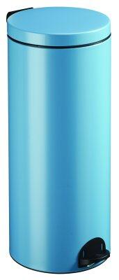 POUBELLE A PEDALE SANELIA 30L BLEU