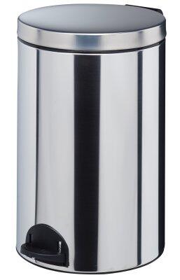 POUBELLE A PEDALE SANELIA 20L INOX BRILLANT