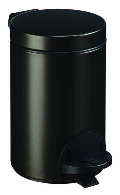 POUBELLE A PEDALE SANELIA 3L GRIS MANGANESE