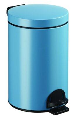 POUBELLE A PEDALE SANELIA 14L BLEU