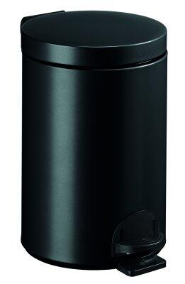 POUBELLE A PEDALE SANELIA 14L GRIS MANGANESE