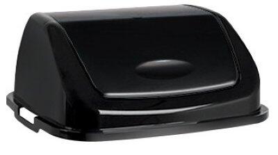 COUVERCLE BASCULANT 50L CLAP NOIR / NOIR