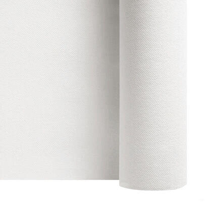 NAPPE ROULEAU EN NON TISSÉ DE 25 MÈTRES LARGEUR 1,20 M, BLANC