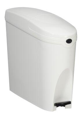 POUBELLE HYGIENE FEMININE 20L BLANC FEMINA