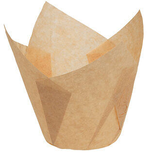 CAISSETTES DE CUISSON TULICUP EN PAPIER ÉCRU Ø 50 H80 MM X200