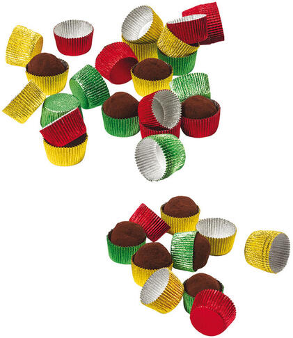 CAISSETTES ALUMINIUM POUR CHOCOLATS N3 Ø 23MM X1000