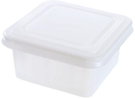 MOULES GLACE CARRÉS COUVERCLE ÉTANCHE TRANSLUCIDE 1/2 LITRE 109 H 65MM X25