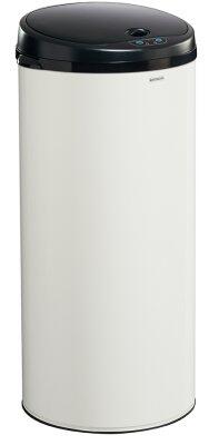 POUBELLE A OUVERTURE AUTOMATIQUE SENSITIVE 45L BLANC