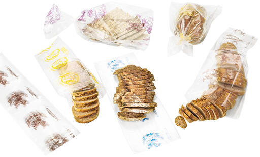 SACS PAIN COUPÉ LIASSÉS PERFORÉS BEIGE 230X400MM SOUFFLETS 40MM X200