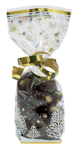 SACHET CONFISSERIE 10X20CM SCINTILLANTS X100