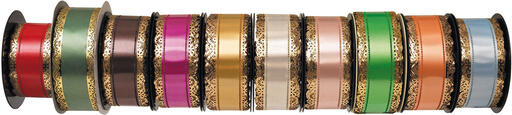 RUBANS CHARLOTTE 23 M À DENTELLE LARGEUR 40 MM ROUGE
