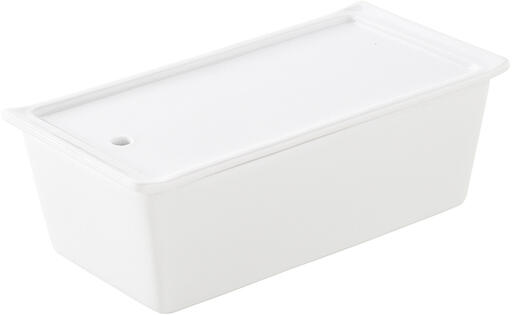 TERRINE RECTANGULAIRE AVEC COUVERCLE 24,2 X 11,4 CM