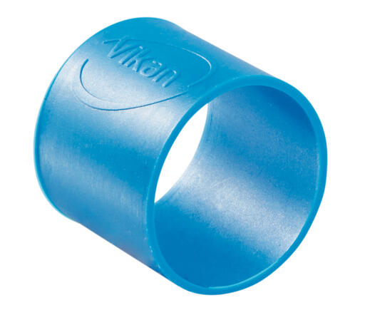 COLLIER COLORE CAOUTCHOUC DIAMETRE 26MM BLEU X5