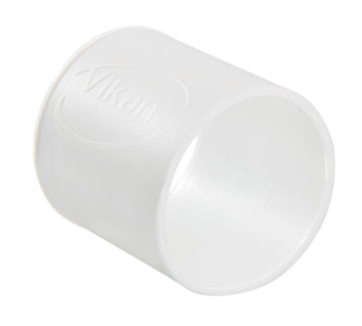 COLLIER COLORE CAOUTCHOUC DIAMETRE 26MM BLANC X5