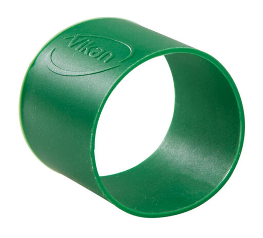 COLLIER COLORE CAOUTCHOUC DIAMETRE 40MM VERT X5