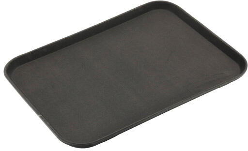 PLATEAU RECTANGULAIRE NOIR 51 X 38 CM