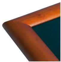 LONGUE ARDOISE MURALE BOIS/LAQUE FONCÉ 120 X 56 CM - 2