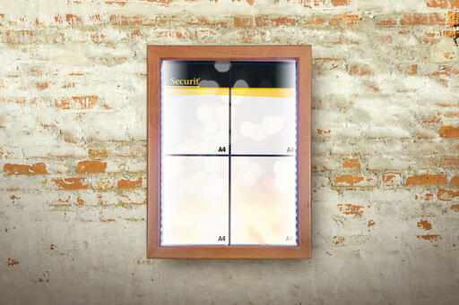 CLASSIC PORTE-MENU À LED 4 VUES - 2