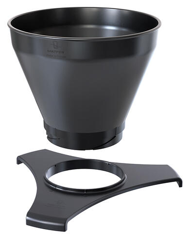 SUPPORT POUR PASSE-SAUCE EXOGLASS D14/24CM - 2