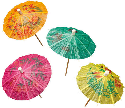 OMBRELLES ARTICULÉES COULEURS ASSORTIES H100 Ø 80 MM X144 - 2