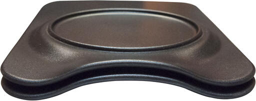 BURGER CHIC ASSIETTE NOIRE 32,9 X 21,9 CM - 2