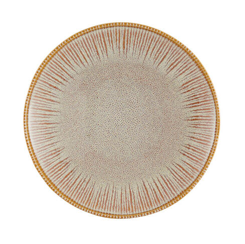 ASSIETTE SHANGRILA ORO CREUSE D23CM - 2