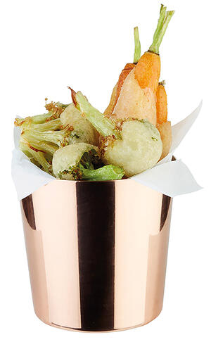 POT À FRITES BORD DROIT CUIVRE Ø85 MM 35 CL - 2