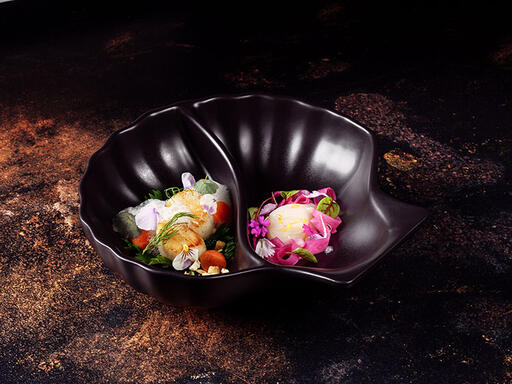 ASSIETTE COQUILLE SAINT JACQUE - 2