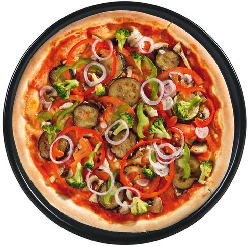 BLACK ASSIETTE PIZZA Ø 32 CM - 2