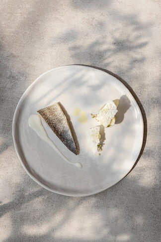YLI ASSIETTE PLATE Ø 26,5 CM BLANC ALBÂTRE - 2