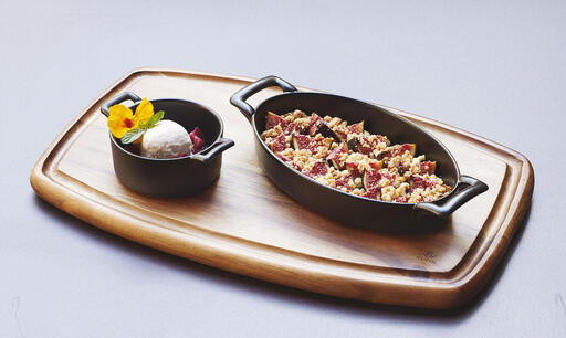 BELLE CUISINE EFFET FONTE PLAT OVALE Ø 18CM - 2