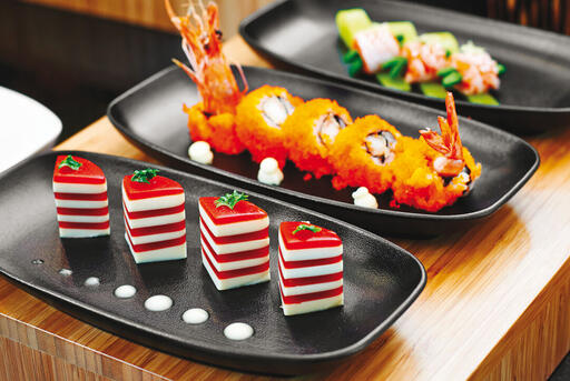 CLUB ASSIETTE NOIRE 36 X 15 CM - 2