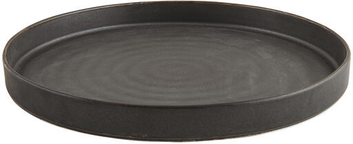 ORBITAL ASSIETTE NOIRE Ø 25 CM - 2