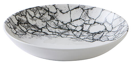 KINTSUGI ACCENTS QUARTZ BLACK ASSIETTE CREUSE Ø 24,8 CM - 2