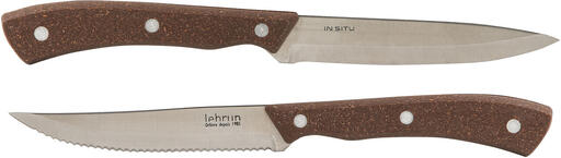 COUTEAU STEAK BAMBOU LAME LISSE - 2