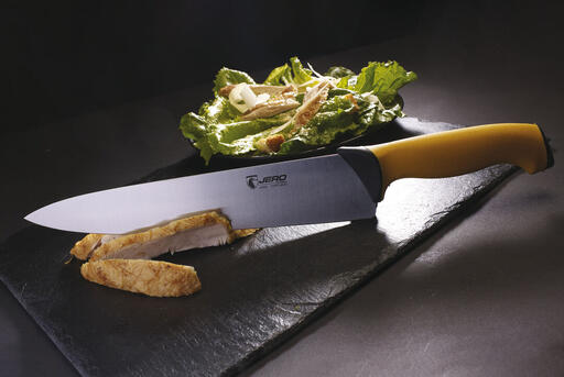 ECOLINE COUTEAU DE CUISINE MANCHE JAUNE 20 CM - 2