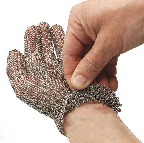 GANT ANTI-COUPURE COTTE DE MAILLE TAILLE S MAIN DROITE X1 GANT - 2