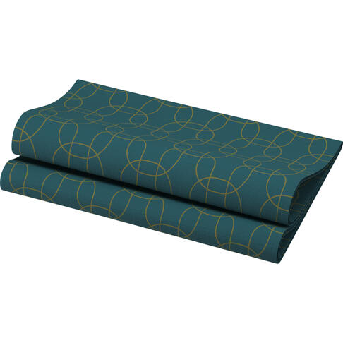 SERVIETTE 40X40CM NON TISSÉ DUNISOFT GOLDEN DECO X60 - 2