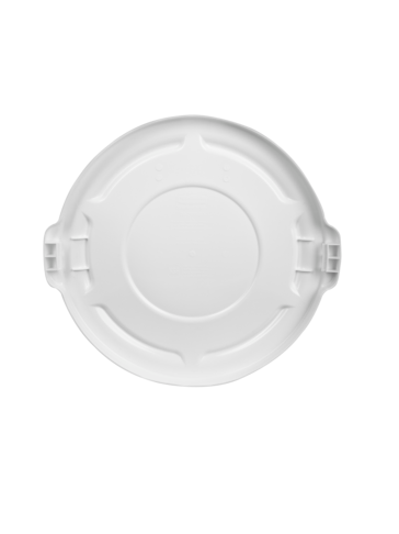 COUVERCLE BLANC POUR POUBELLE ROND 75L - 2