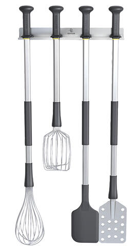 SUPPORT GRANDS OUTILES ERGO MURAL INOX 50CM - 2