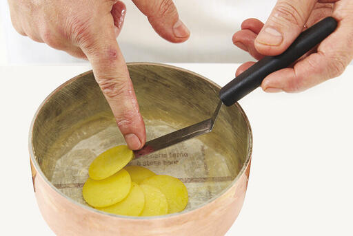SPATULE COUDÉE INOX MANCHE ERGONOMIQUE 9 CM - 2