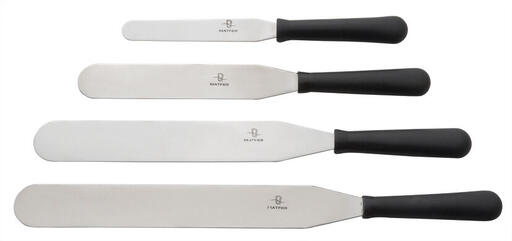 SPATULE PLATE INOX MANCHE STANDARD 12 CM - 2