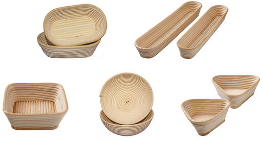 BANNETON À FERMENTATION EN ROTIN MOULE BIE 41X9.5 CM - 2