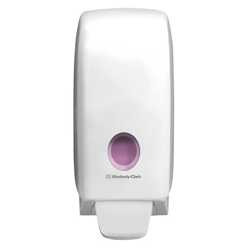 DISTRIBUTEUR MANUEL CRÈME MOUSSE GEL HYDROALCOOLIQUE AQUARIUS™ BLANC 1L - 2