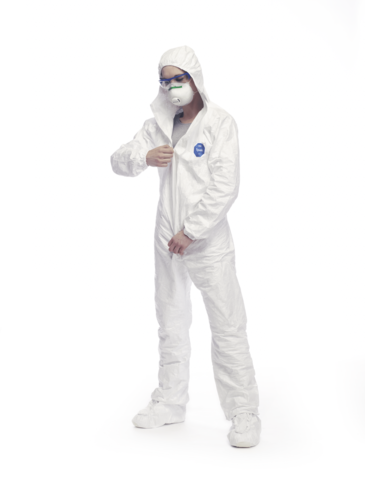 COMBINAISON BLANCHE TYVEK 500 LABO TAILLE M X25 - 2