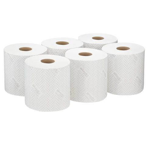BOBINE DEVIDAGE CENTRAL AIRFLEX WYPALL L10 BLANC 630 FORMATS 1 PLI 18,5X38CM ECOLABEL X6 - 2