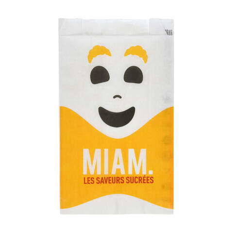 SAC VIENNOISERIE PAPIER 120/25+25X210MM BLANC X1000 - 2