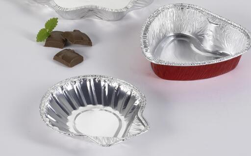 COQUILLES SAINT JACQUES ALUMINIUM 126X123X20MM 120ML X100 - 2