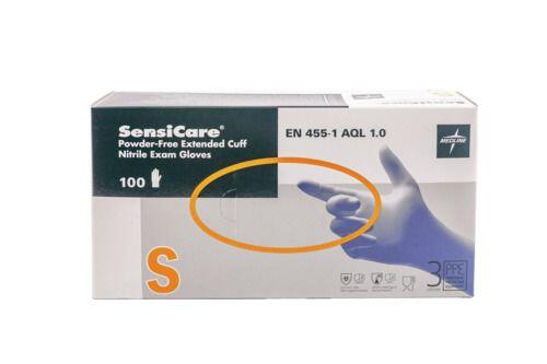 GANT NITRILE BLEU NON POUDRÉ SENSICARE® TAILLE S BOÎTE X100 - 2